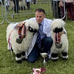 I managed to win Supreme Champion Valais and Champion Male and Champion Female