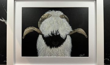 Can’t thank Netty Arnold enough for the amazing picture she painted of my Ram Cheshire Jake